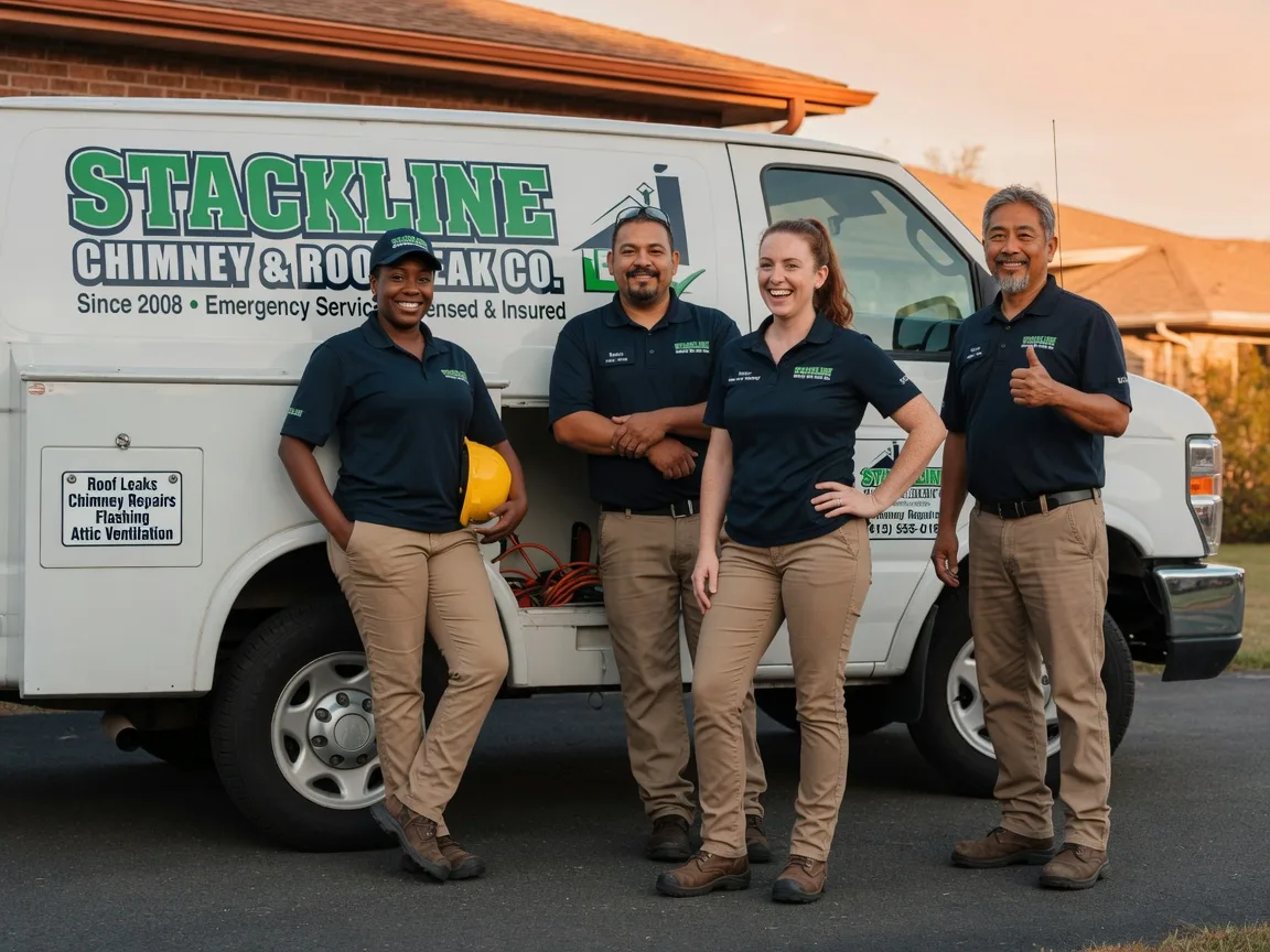 Chimney flashing repair company in Woodworth, ND